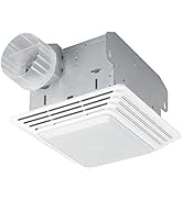 Broan-NuTone HD80L Heavy Duty Ventilation Fan, Residential or Commercial Installation, 80 CFM, 2....