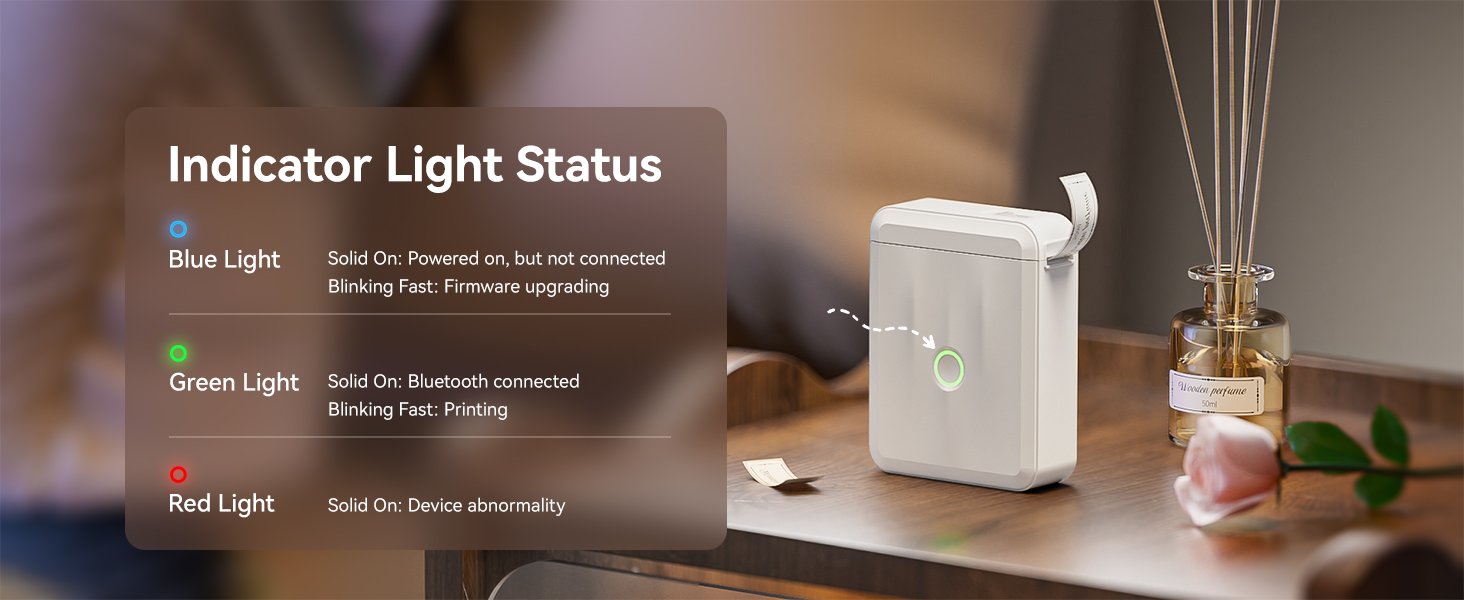 NIIMBOT D110 Upgraded Version Mini Label Maker Machine with Tape