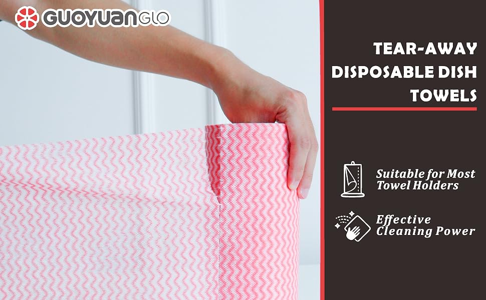 disposable dish cloths roll