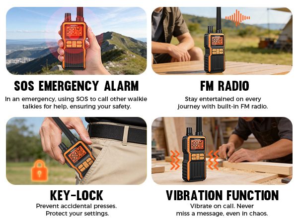 walkie talkies long range