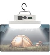 10000mAh Rechargeable Hanging Tent Lighting, Portable 30W 4000LM LED Camping Lantern with Magnet,...