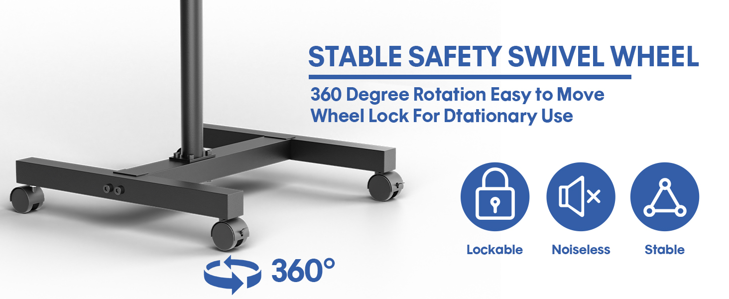 Rolling Laptop Stand