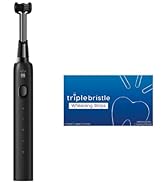 Triple Bristle Max | 4 Brush Modes | Patented 3 Head Design | Dentist Created &amp; Approved | Soft C...