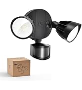 Philips 44W 4200 lm LED Security Light Outdoor w/PIR Motion Sensor, 5000K Daylight Flood Light, W...