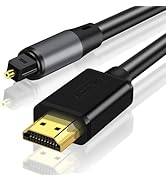 192KHz HDMI ARC to Optical Audio Converter[Only Work for HDTV A RC Interface] 6ft-ARC to Optical ...