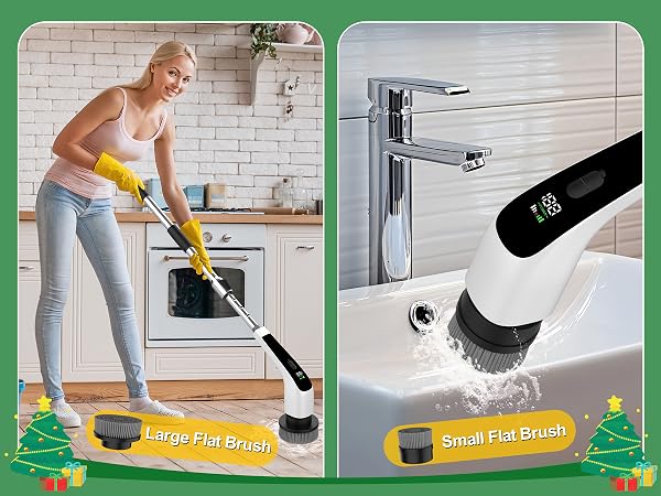 electric shower scrubber