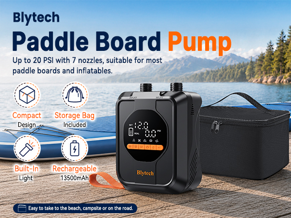 paddle board pump