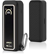 Silicone Case for Anker Prime Power Bank 20100mAh 220W Travel Protective Cover, Full-Body Shockpr...