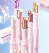 SHEGLAM Crystal Jelly Glaze Stick Eye Shadow Stick Eyeliner Brightener Pencil Crayon with Brush E...