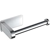 YIGII Self Adhesive Toilet Paper Holder - Bathroom Toilet Paper Holder Stand no Drilling Stainles...