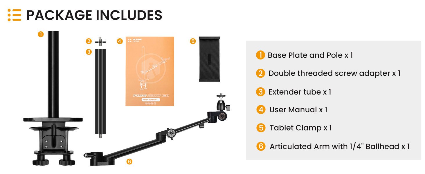 lite z Camera desk mount