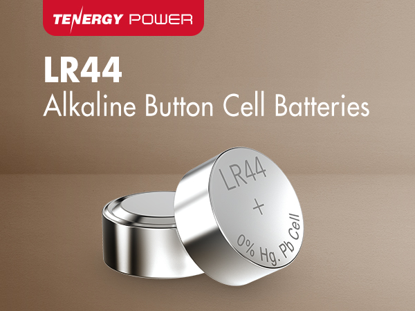 Tenergy LR44 Alkaline button cell batteries