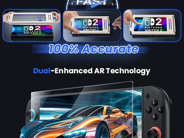 for nintendo switch 2 screen protector glass