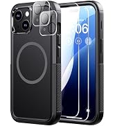 Diverbox for iPhone 15 Case [Compatible with MagSafe] [Shockproof] [Dropproof] [with Screen Prote...