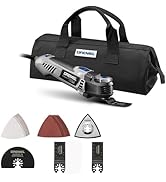 Dremel Multi-Max MM50-02 5 Amp Variable Speed Corded Oscillating Multi Tool Kit with 16 Accessori...
