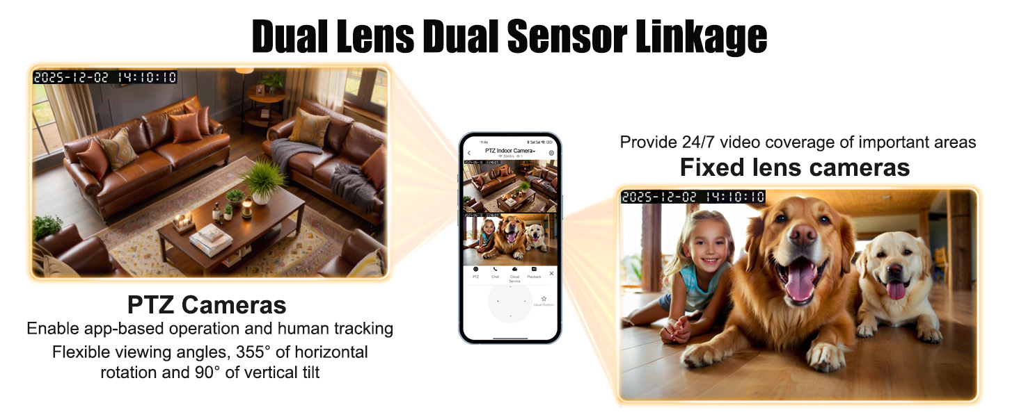 indoor security camera baby pet camera