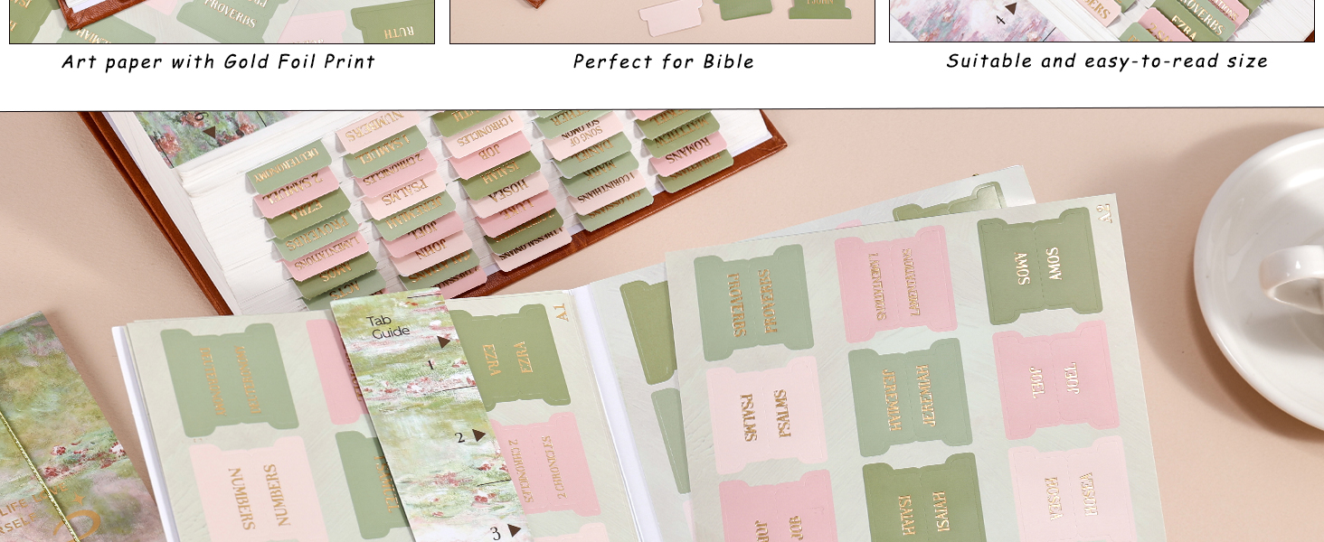 Bible tabs