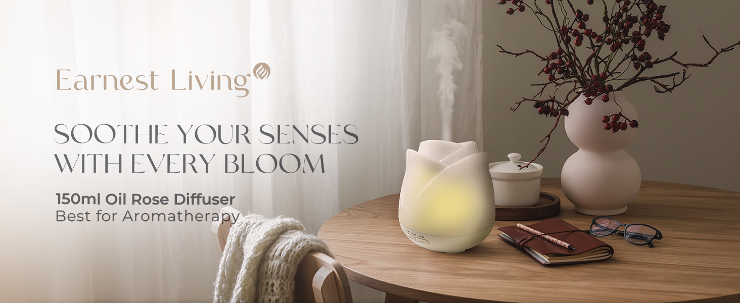 Earnest Living Rose Diffuser