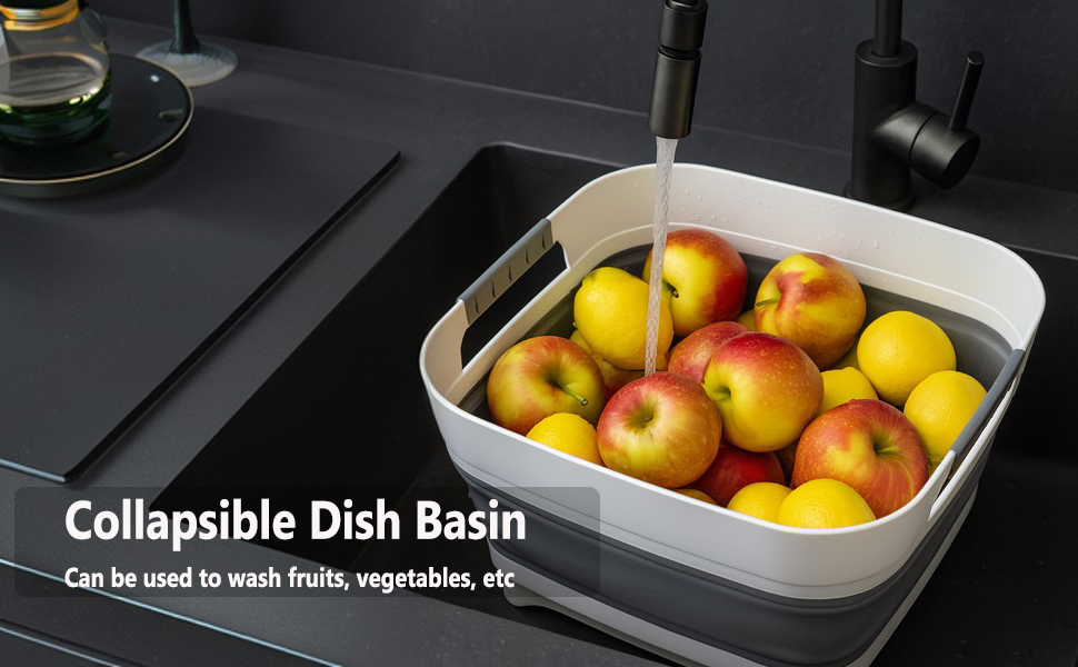 Collapsible Dish Basin