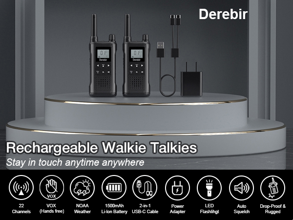 walkie talkies