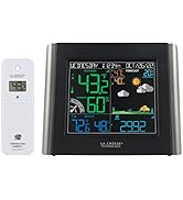 La Crosse Technology V11-TH Color Wireless WiFi Weather Station…