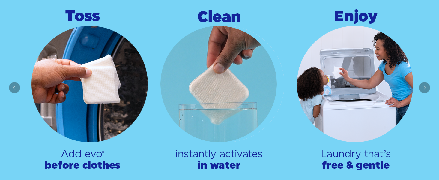 Toss, Clean, Enjoy