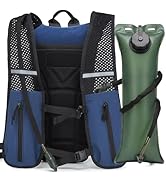 HPDF Running Hydration Vest Backpack Lightweight 3L Water Bladder Bag Daypack for Hiking Cycling ...