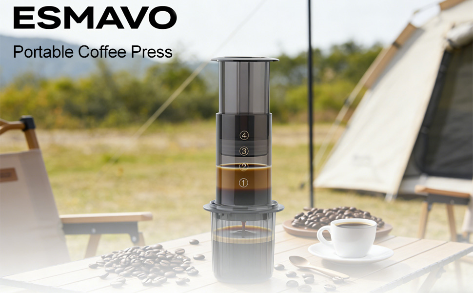 portable coffee maker for camping travel