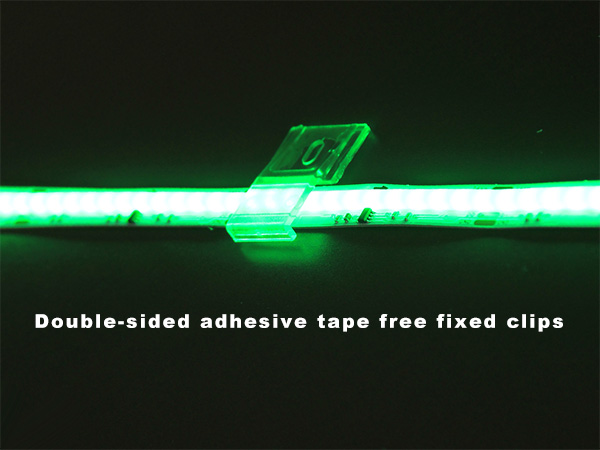 Smart RGB COB LED IC Strip Lights, Addressable High Density Flexible with Remote &amp; App Control