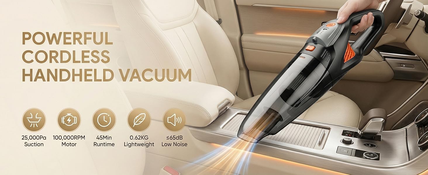 handheld vacuum cordless