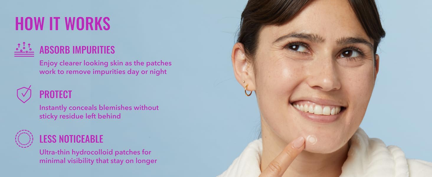 How it works: Absorbs impurities, protects and is less noticeable