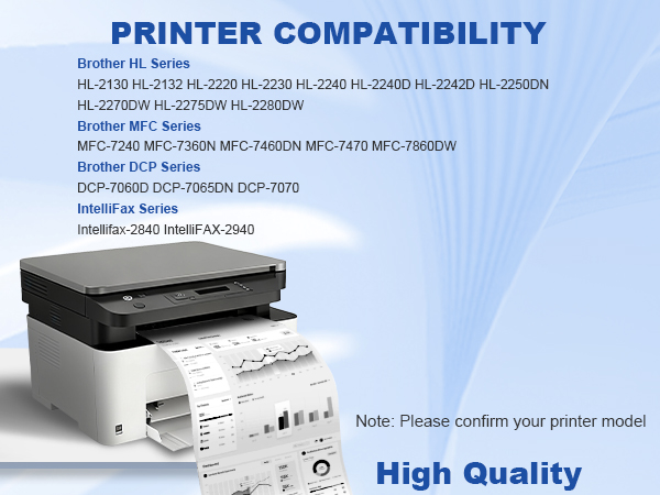 TN450 Black Toner Cartridges