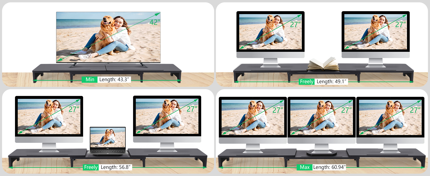 Triple Monitor Stand 