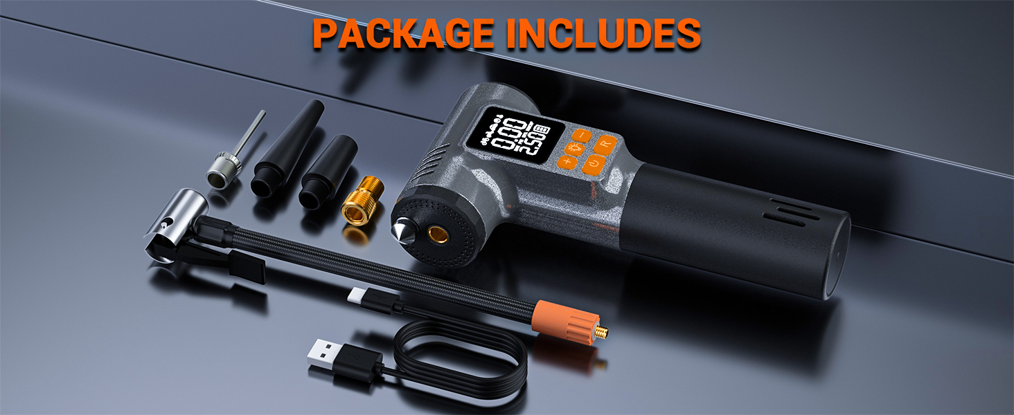 Tire Inflator Portable Air Compressor