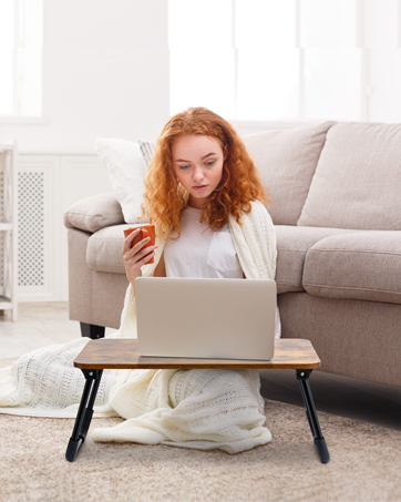 Ruxury Foldable Lap Desk Laptop Stand