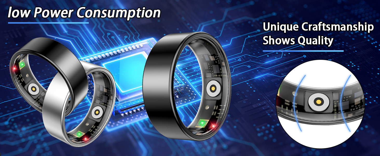 smart ring for women men, sleep tracker ring, fitness tracker, health ring, fitness rings for women