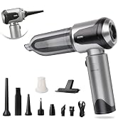 Nefuo Handheld Car Vacuum Cleaner, 22000Pa High Power Hand Held Vacuum Cordless, 9-in-1 Car Vacuu...