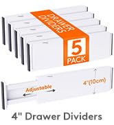 4&amp;#34; Drawer Dividers