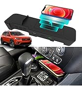 CarQiWireless Wireless Charger for Jeep Cherokee 2023 2019-2022 with USB Port, Wireless Phone Cha...