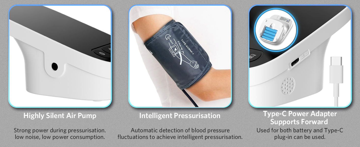 MAJOR DETAILS OF ARM BLOOD PRESSURE MONITOR