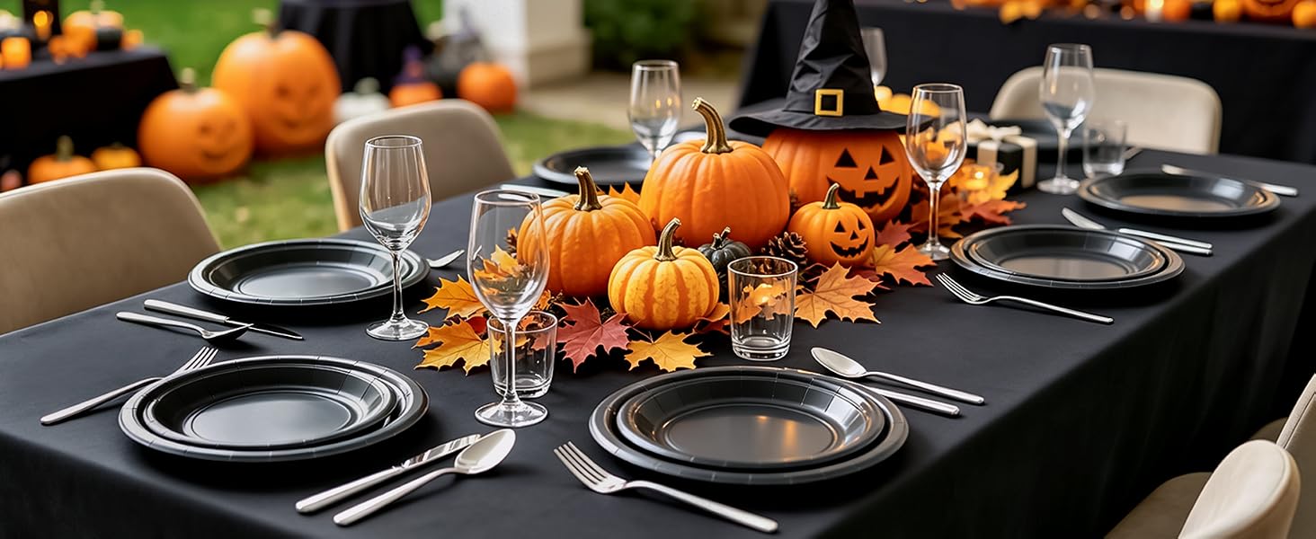 Halloween Paper Plates