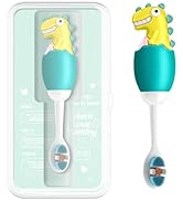 ZMRZ Kids Manual Toothbrush, Extra Soft Bristle Toddler Toothbrush with 10000 Bristles, Kids Trav...