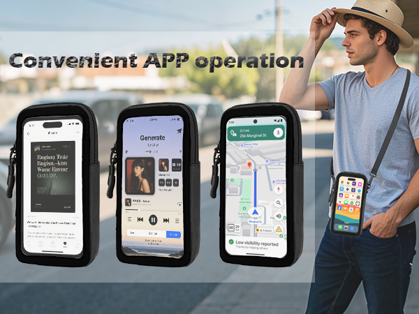 around the neck phone holder