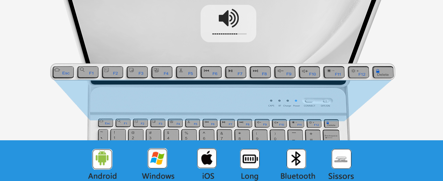 galaxy tab a9 plus case with keyboard