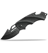 MOSSY OAK Mini Folding Pocket Knife, 2.5-inch Stainless Steel Drop Point Blade - G10 Handle EDC M...