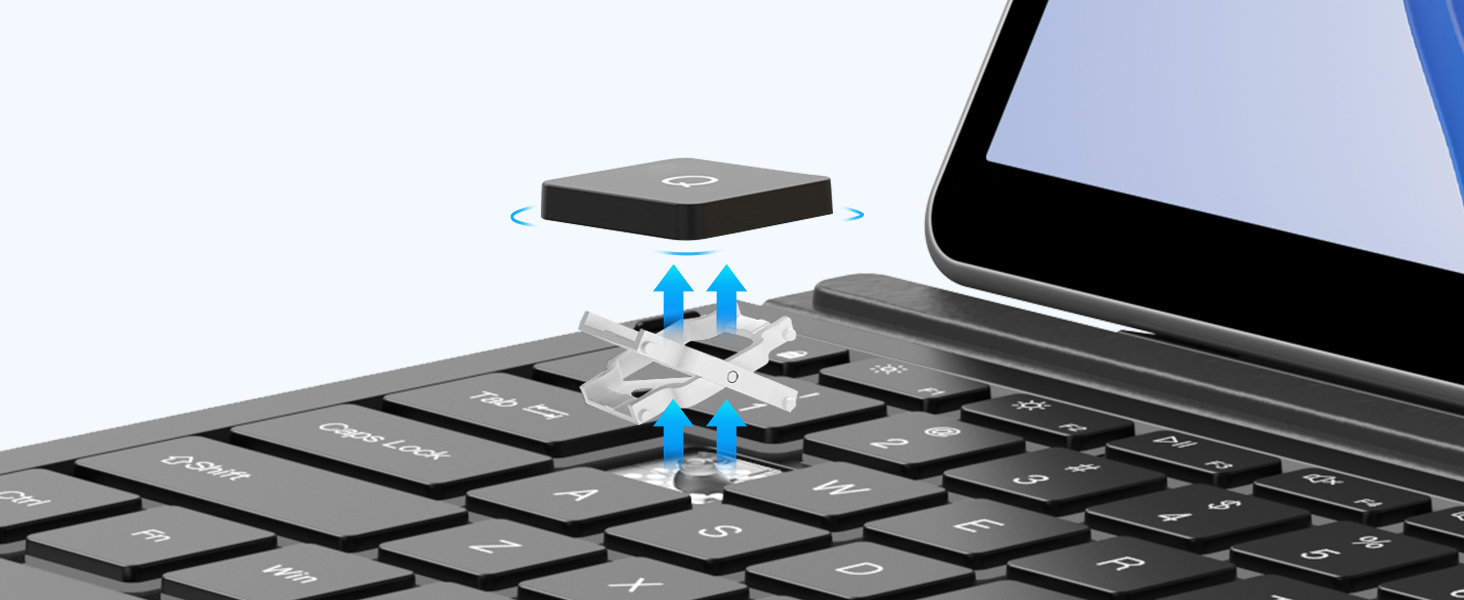 surface pro keyboard for 7+/7/6/5/4/3 Microsoft surface pro keyboard type cover wireless bluetooth