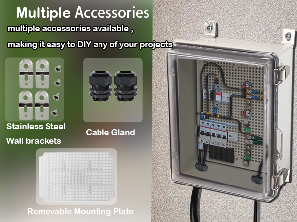 outdoor waterproof box for DIY