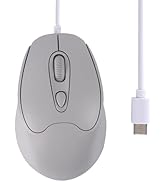 CHUYI Type-c Wired Mouse Grey