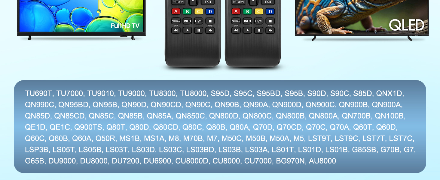 samsung tv remote control replacement