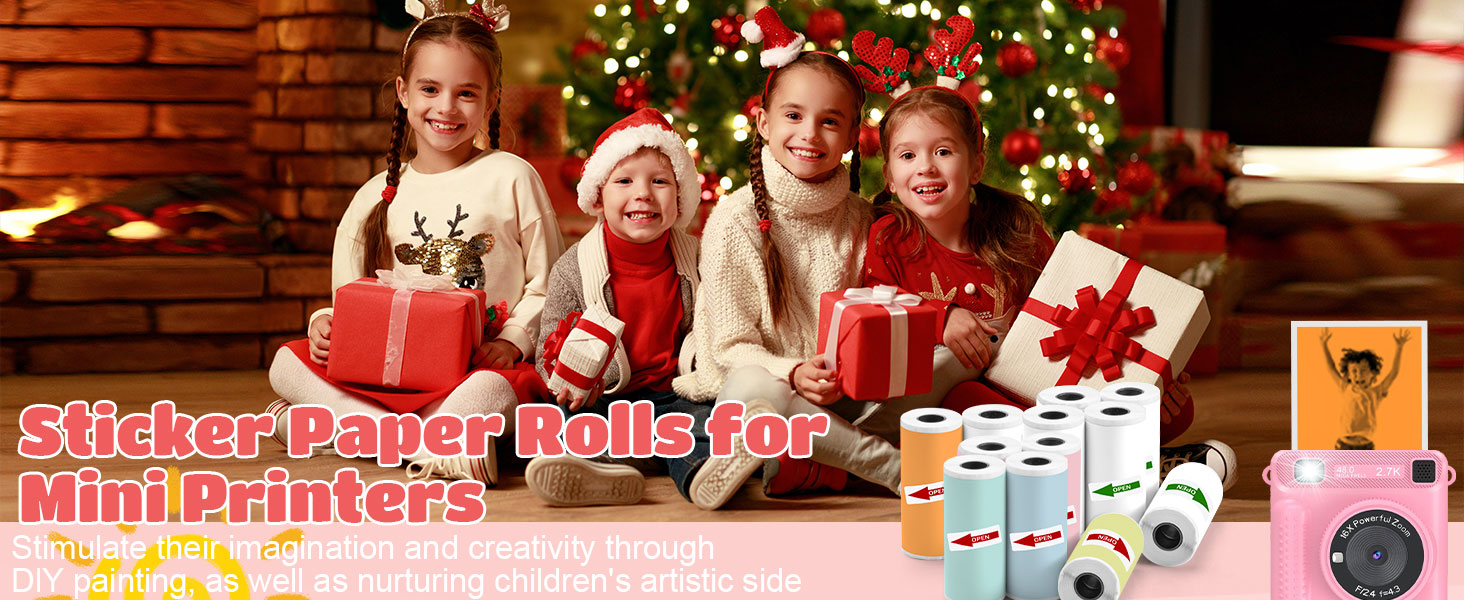 kids camera paper roll refill kids print camera instant print camera kids